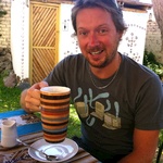 Tom has the biggest coffee in the world. Which was actually pretty tasty too!