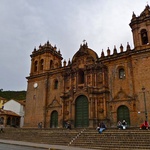 Cusco main square's cathedral