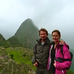 The classic Machu Picchu shot with us to prove we were there!