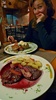 Our lama steak meal