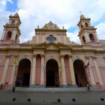 The pink palace in Mendoza