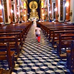 A pretty inside of the Mendoza Cathedral