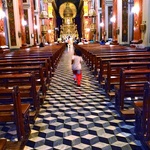 A pretty inside of the Mendoza Cathedral