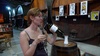 Straight from the bottle at the museum. Yes, we are the west family.