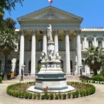 The courthouse in Santiago