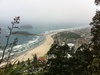 The view was a little overcast but still nice