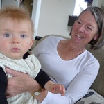 Alex with Nanna 