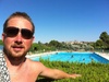 Never far from a dip to cool off in, in Toledo, Spain. Campsite has a massive 25m pool! Delicious.
