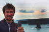 A scenic spot of cliffs and some pretty pink flowers, aren't they Tom?