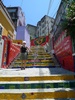 Amazing Escadaria de Selaron, tiled staircase in Rio by a Chilian artist. Features a few NZ tiles here and there!