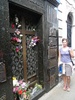 Wandering the peaceful lanes in Cementerio de la Recoleta and stumbled across Evita's family plot.