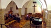Awaiting a little Mozart at a little church in Salzburg. The lady who played had the most distracting facial expressions!