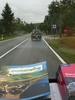 Driving in convoy with poo & flatties to Zadar for some night action. First rainy day in 9 weeks!