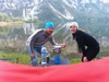 Camping old school at Bohinj Lake, Slovenia. Dropped in temperature but enjoying getting back to nature.