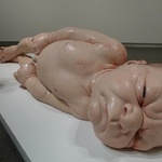 The crazy Ron Mueck sculptures