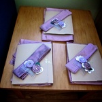 The bridesmaids accessories