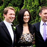 Tom and his siblings Jen and James