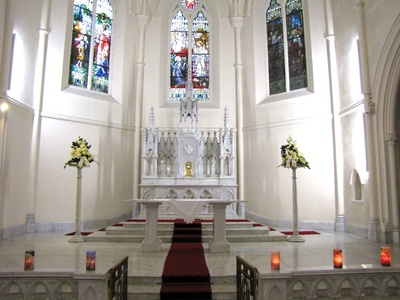 The chapel awaits