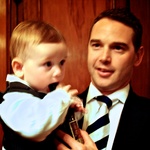 Ali with father Paul