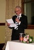 The speeches begin with father of the bride - Robin
