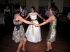 Jen, Gini and Trish play ring a ring a rosie