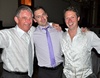 Alan with two sons, James and Tom