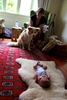 Lyon is fascinated by the bubs