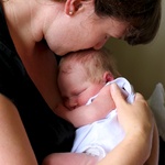 Cuddles with Mum