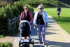 Walking around the park with Nan.