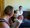Cousin Alex meets Olive - pretends she doesn't exist.