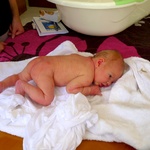 A little tummy time.