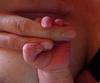 Tiny widdle fingers