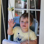 Gray in the swing, first brunch outing