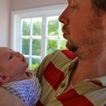 Checking out daddy
