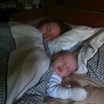 sleeping with mummy