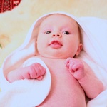 bath time and drying by the heater