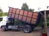 The new load of wood arrives