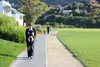 A morning walk on the way to do the final inspection of Sunshine Ave before we move in.