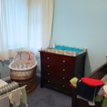 Olive's new room.