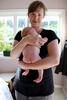 Mum gets some nudie time with little miss freckle bum.