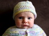 Sporting another Nan-made outfit.