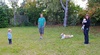 Enjoying a run around outside at Taupo with Andy and Ben.