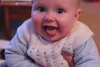 Our attempt to catch the two baby teeth in action… unsuccessful!