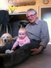 Hanging with my cuzzie bro and Grandpa.