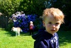 A lovely morning for a post house viewing for the Turner-Peck-Prosser-Pant clan. Including the two Alex's and two dogs.