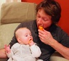 Raw vegetable munchies.