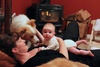 Hanging with Mummy (and Mr Stinkle)