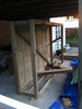 The office and the woodshed take shape on a DIY extreme weekend.
