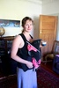 Trying out the Baby Bjorn from Uncle Graham and Aunty Lisa. Works a treat!