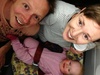 All aboard our first flight with Olive! Here we come Melbourne!